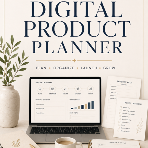 Digital Product Launch & Growth Planner – 35-Page Workbook